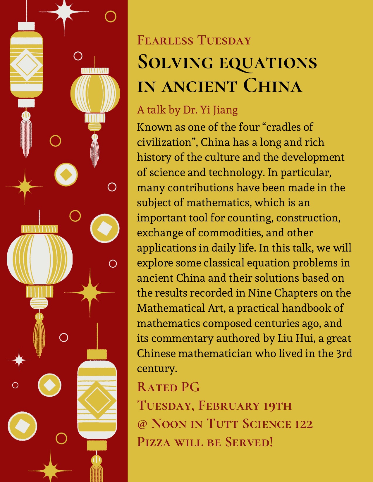 Feb 19 - Solving Equations in Ancient China